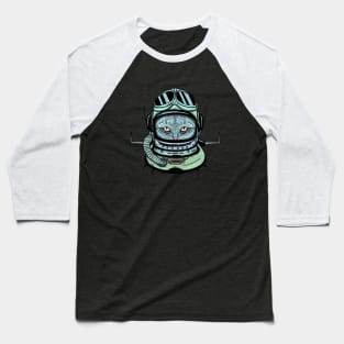 Meown Space Baseball T-Shirt